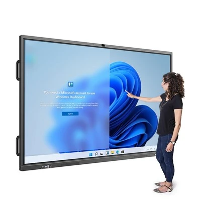 Tauler interactiu de 98 polzades per a l'educació